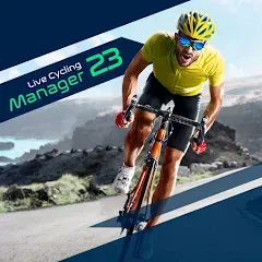 Скачать взломанную Live Cycling Manager 2023 (Лайв Сайклинг Менеджер 2023)  [МОД Много монет] - последняя версия apk на Андроид