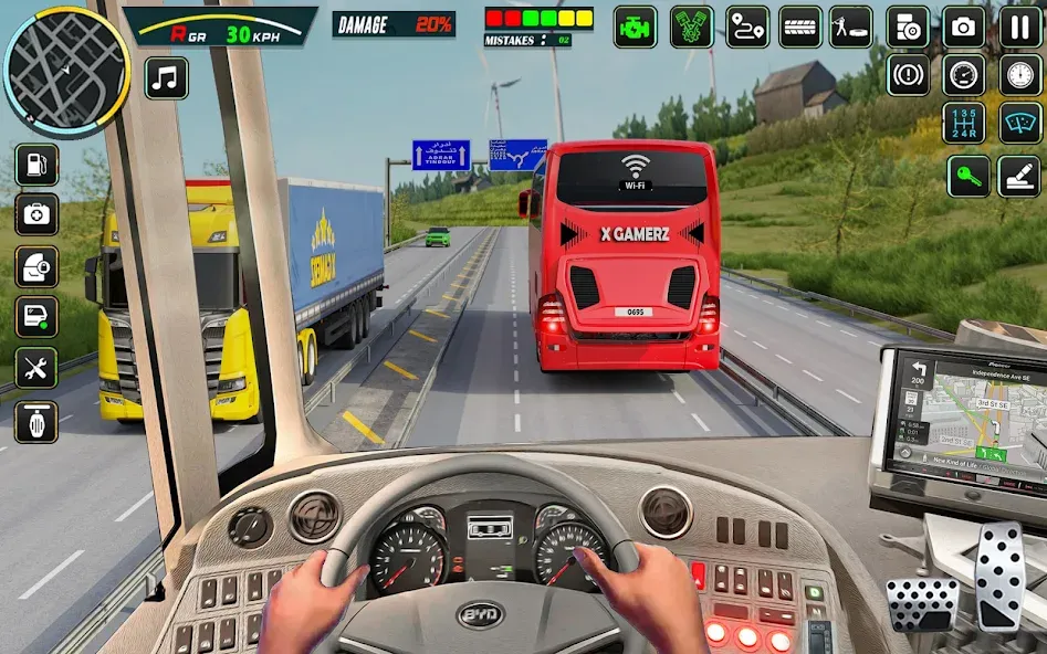 City Bus Simulator - Bus Drive  [МОД Все открыто] Screenshot 3
