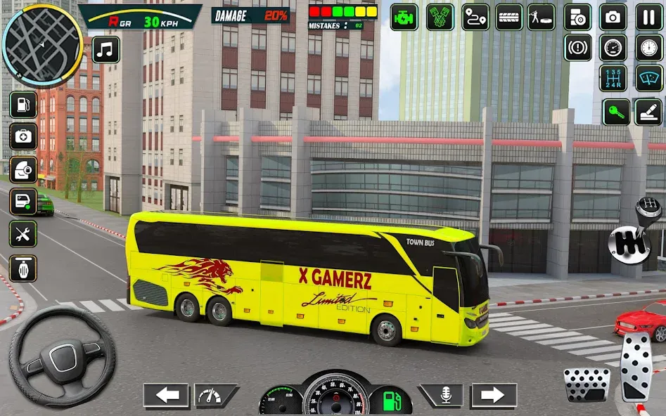 City Bus Simulator - Bus Drive  [МОД Все открыто] Screenshot 5
