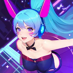 Взломанная Beat Dancing EDM:music game (Бит Дэнсинг ЭДМ)  [МОД Unlocked] - последняя версия apk на Андроид