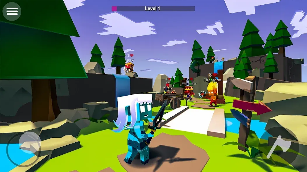 AXES.io  [МОД Много денег] Screenshot 3