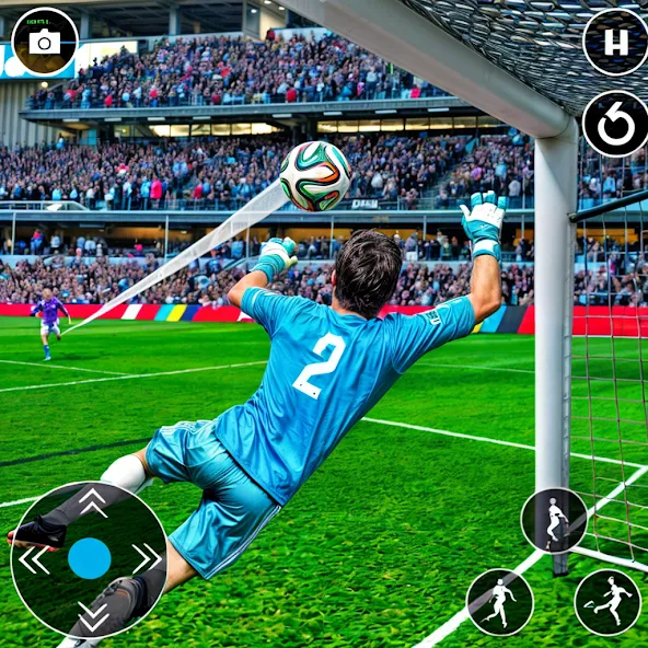 Soccer Games Football 2022  [МОД Бесконечные деньги] Screenshot 1