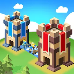 Взломанная Conquer the Tower: Takeover  [МОД Все открыто] - стабильная версия apk на Андроид