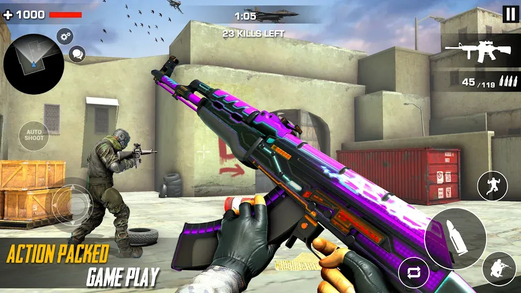Cover Strike Ops FPS Gun Games  [МОД Бесконечные деньги] Screenshot 3