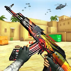 Скачать взломанную Cover Strike Ops FPS Gun Games  [МОД Бесконечные деньги] - полная версия apk на Андроид