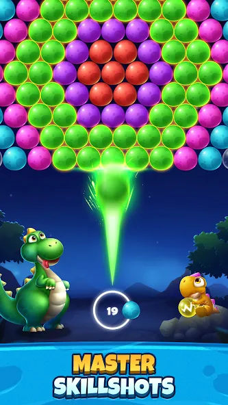 Bubble Shooter Primitive Eggs (Бабл Шутер Примитивные Яйца)  [МОД Меню] Screenshot 3