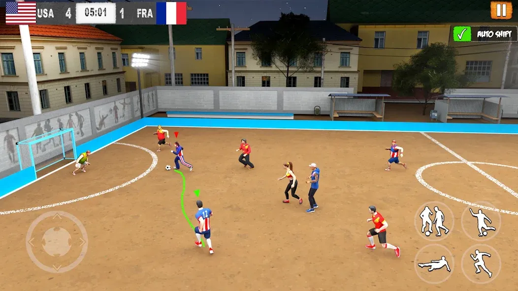 Street Football: Futsal Games (Стрит Футбол)  [МОД Menu] Screenshot 3