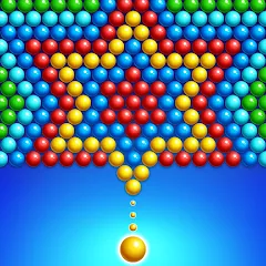 Скачать взломанную Bubble Shooter Royal Pop  [МОД Все открыто] - полная версия apk на Андроид