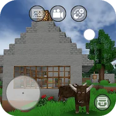 Скачать взлом Mini Block Craft (Мини Блок Ремесло)  [МОД Меню] - стабильная версия apk на Андроид