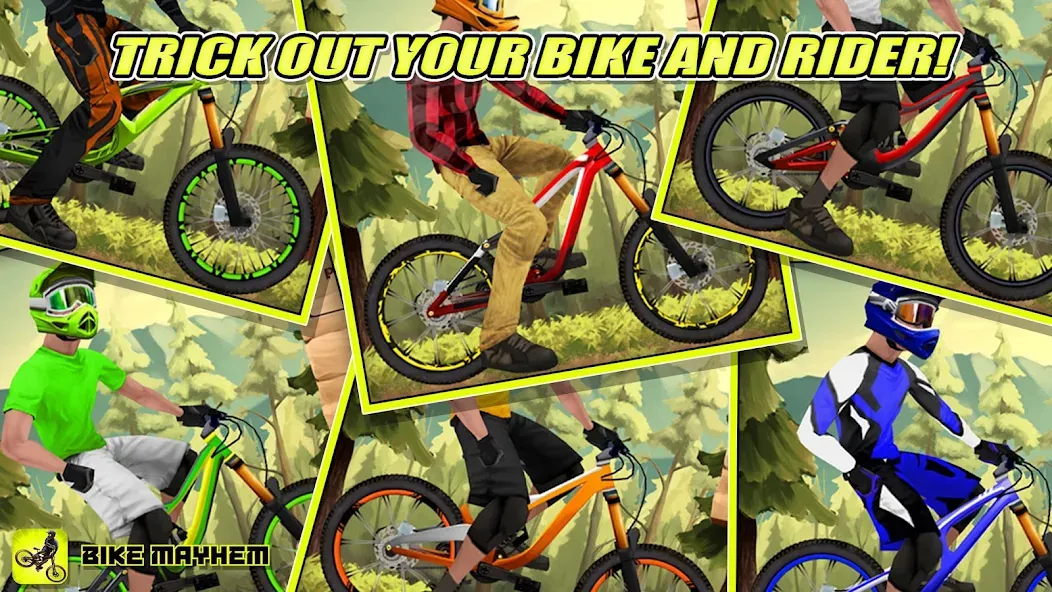 Bike Mayhem Free (Байк Мейхем Фри)  [МОД Mega Pack] Screenshot 3
