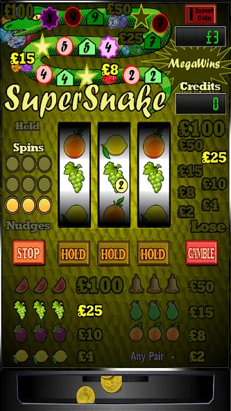 Super Snake Slot Machine  [МОД Menu] Screenshot 2