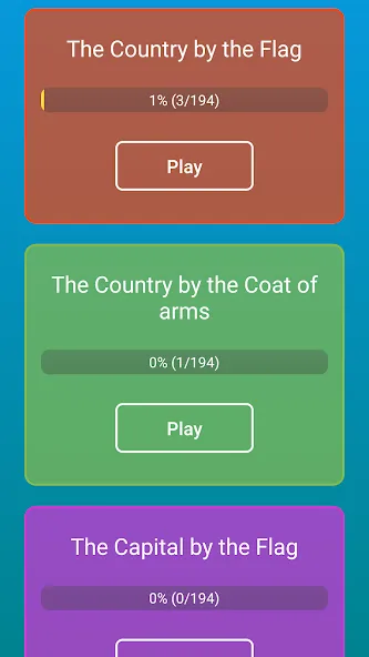 Flags of the World + Emblems:  [МОД Бесконечные монеты] Screenshot 5