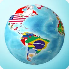 Взлом Flags On the Globe  [МОД Бесконечные монеты] - последняя версия apk на Андроид