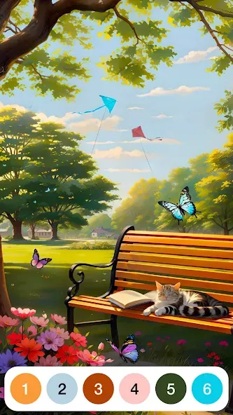 Paint by Number: Coloring Game  [МОД Бесконечные монеты] Screenshot 5