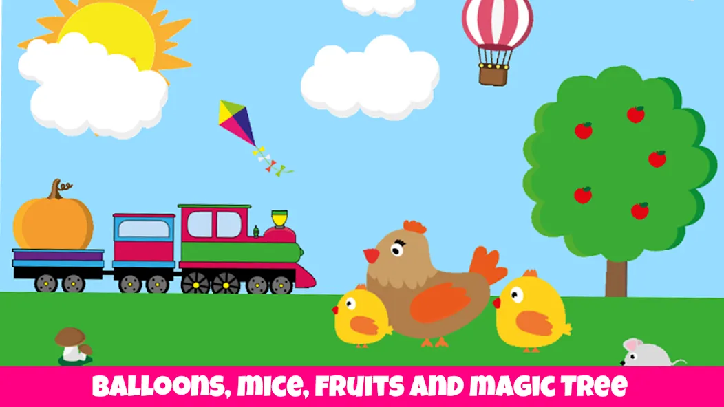 Animals, kids game from 1 year  [МОД Unlimited Money] Screenshot 5
