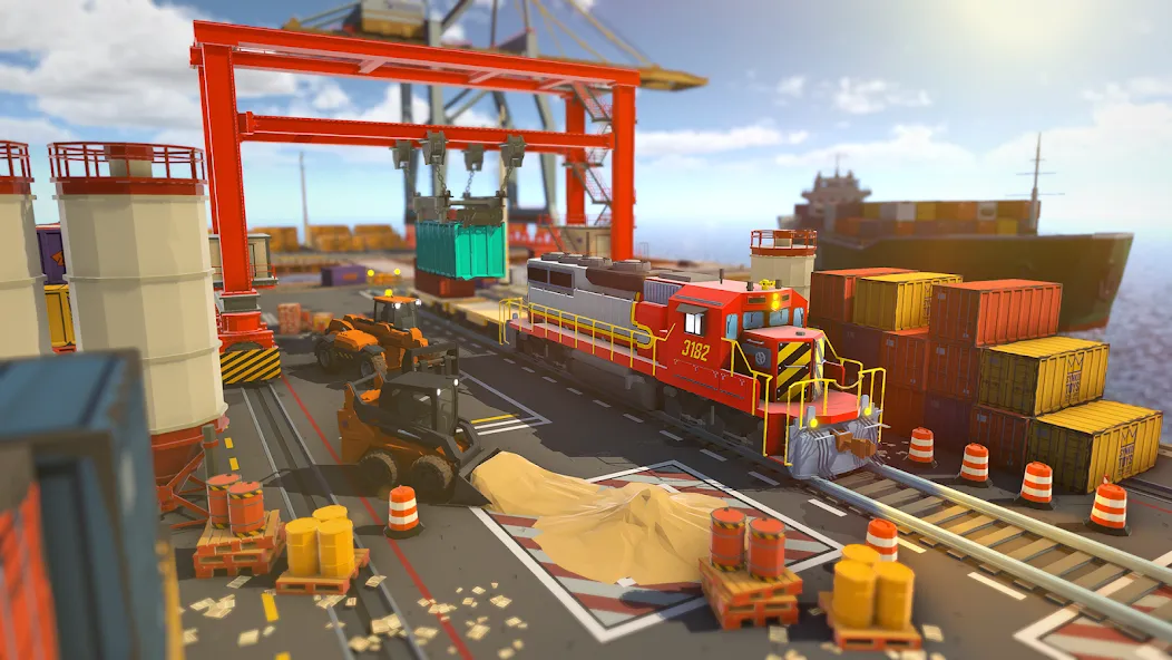 Transport Tycoon Empire: City (Транспорт Тайкун Империя)  [МОД Много денег] Screenshot 4