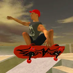 Скачать взлом Skating Freestyle Extreme 3D (Скейтбординг Фристайл Экстрим 3D)  [МОД Бесконечные деньги] - полная версия apk на Андроид